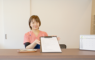 ご来院・問診票のご記入